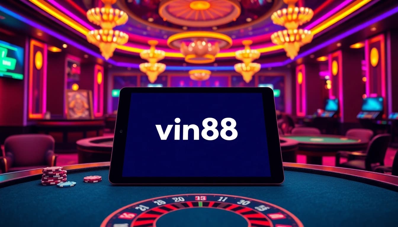 Join vin88 đăng ký and experience premium online gambling with vibrant casino visuals.