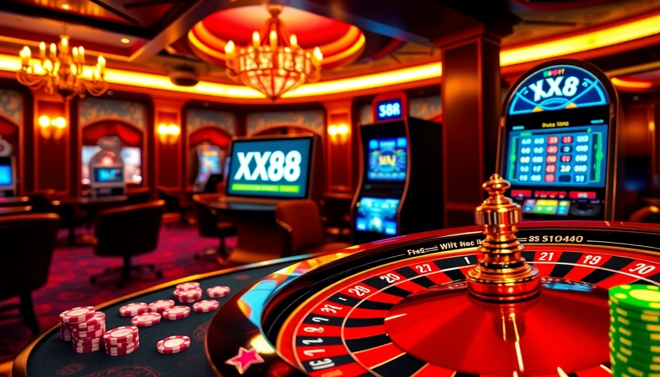 Experience the thrill of gambling with XX88 58K promotions at our casino tables and slot machines.