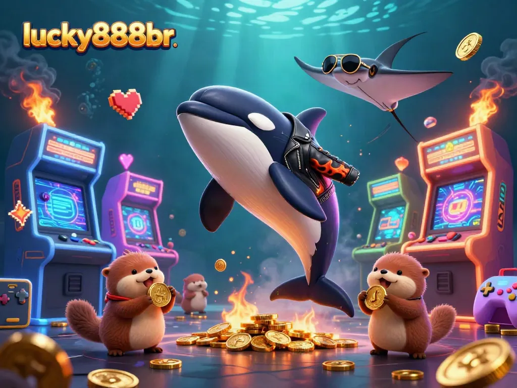 Engage in thrilling gameplay at lucky888br with vibrant casino-themed characters and dynamic elements.