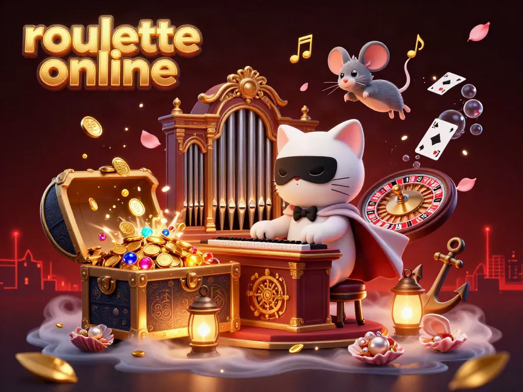 Engage in thrilling roullete online with a captivating scene of casino characters and elements bursting with energy.