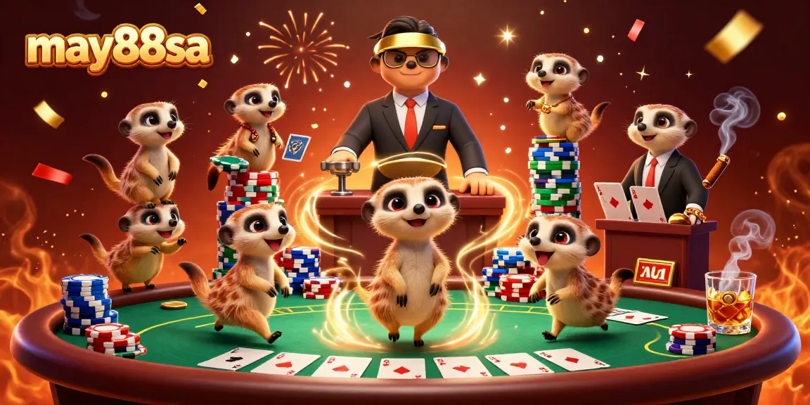 See the may88sa meerkat casino with vibrant poker elements and dynamic action!