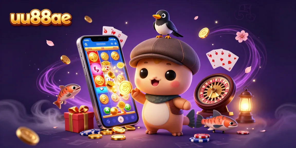 Win big at uu88ae with playful 3D casino characters and vibrant gaming elements!