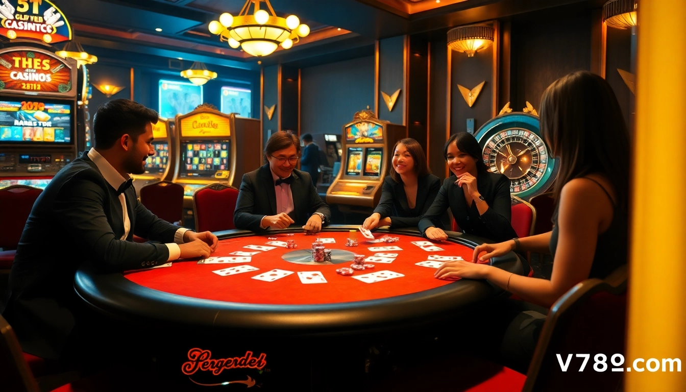 Engaging poker game experience at vn789.com with vibrant poker chips and high-quality cards.