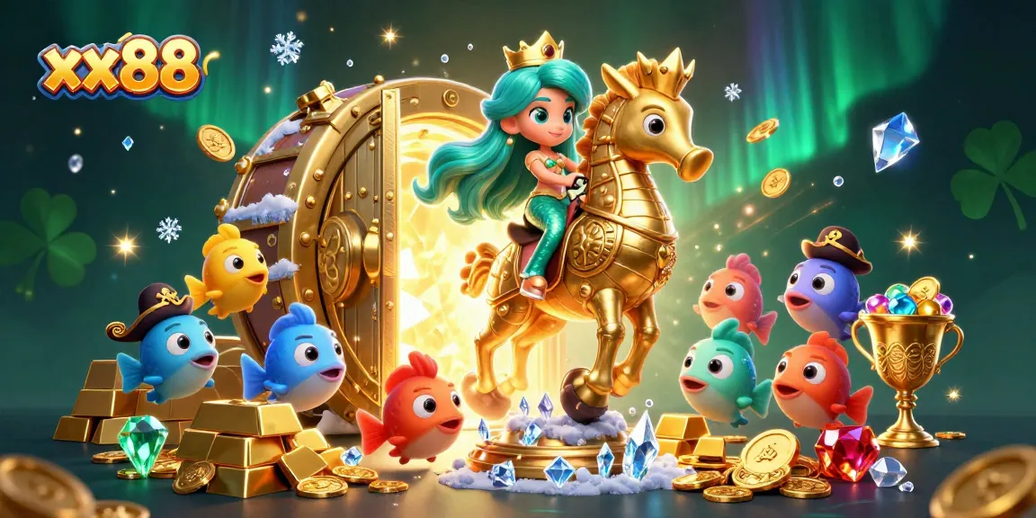 Experience thrilling moments at xx88 with a magical mermaid princess and gaming treasures.