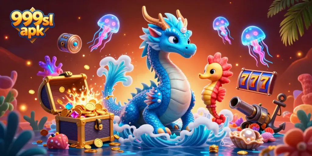 Experience excitement with the 999sl apk as you explore a vibrant underwater world of slot games!