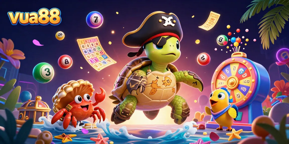 Engage with exciting lottery action at vua88 featuring lively characters and dynamic game elements.
