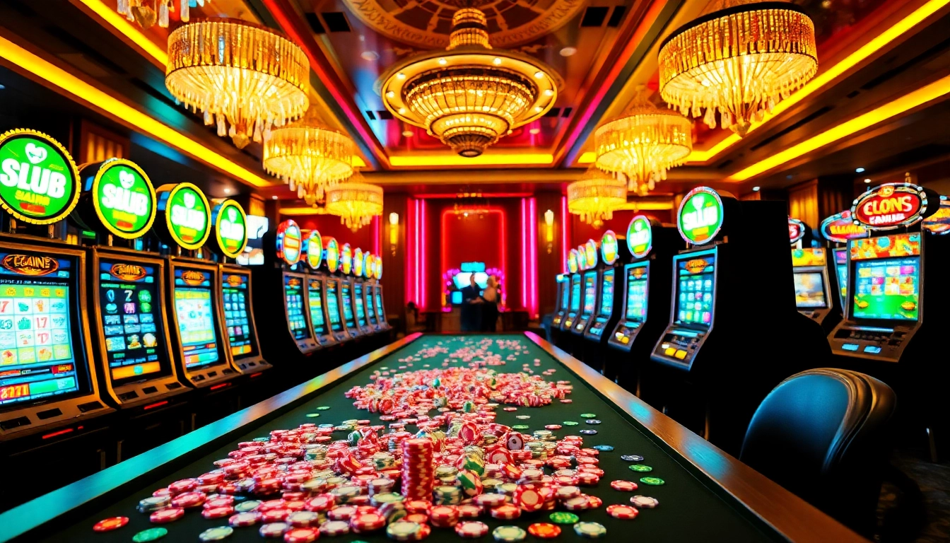Hitclub nổ hũ gaming scene showcasing vibrant casino atmosphere with players at the table.
