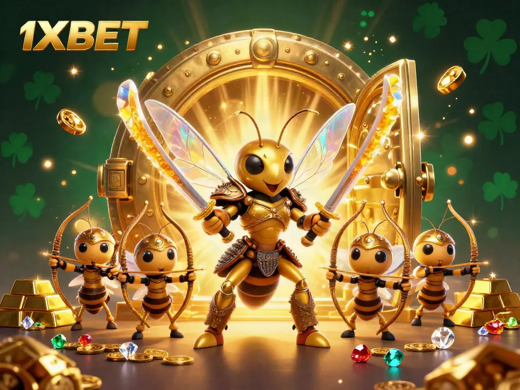 Enjoy thrilling wins with 1XBET, a captivating casino experience featuring vibrant treasures and dynamic characters.