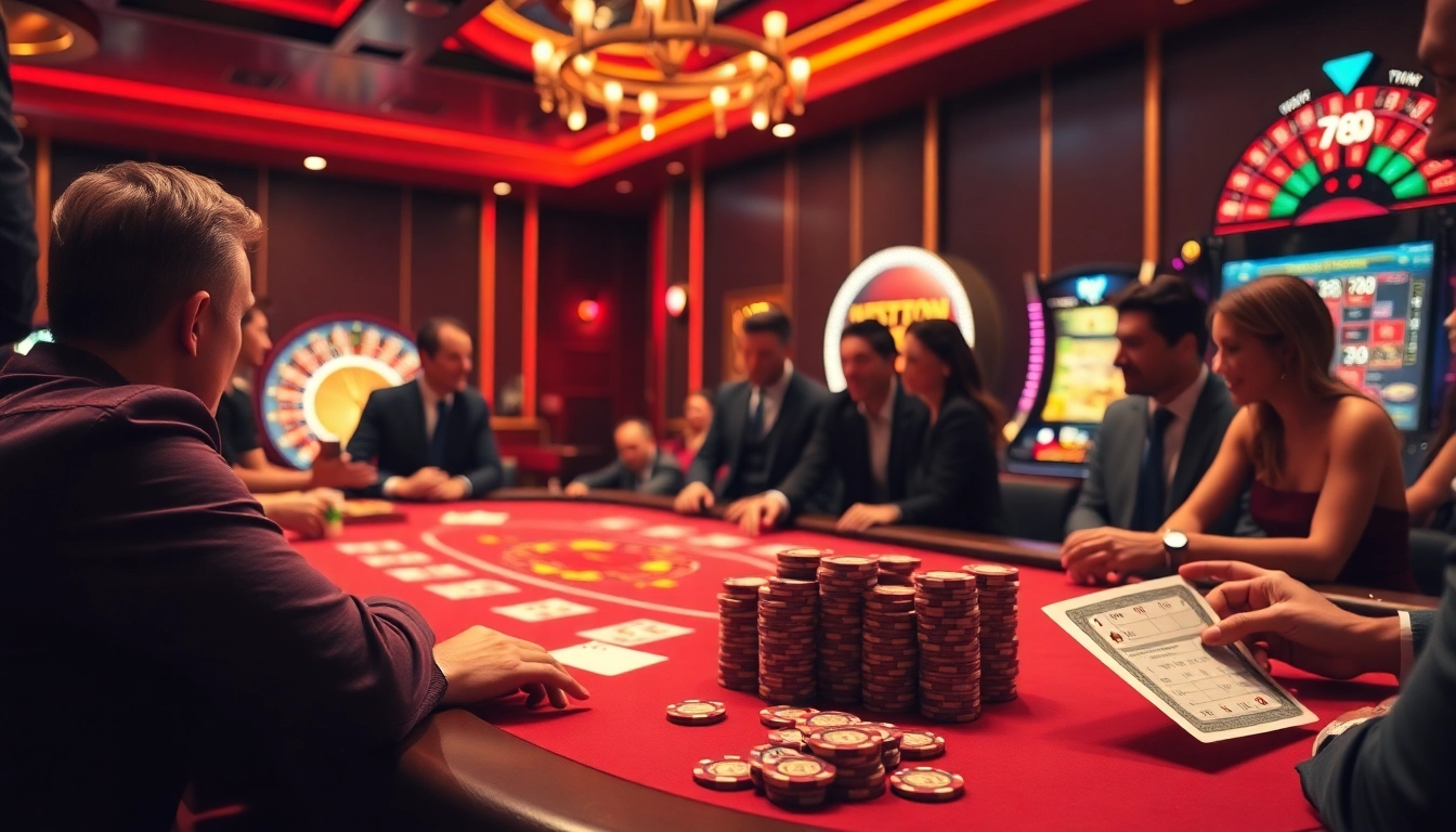 Experience winning thrills at 78 Win with vibrant casino visuals showing exciting poker action.