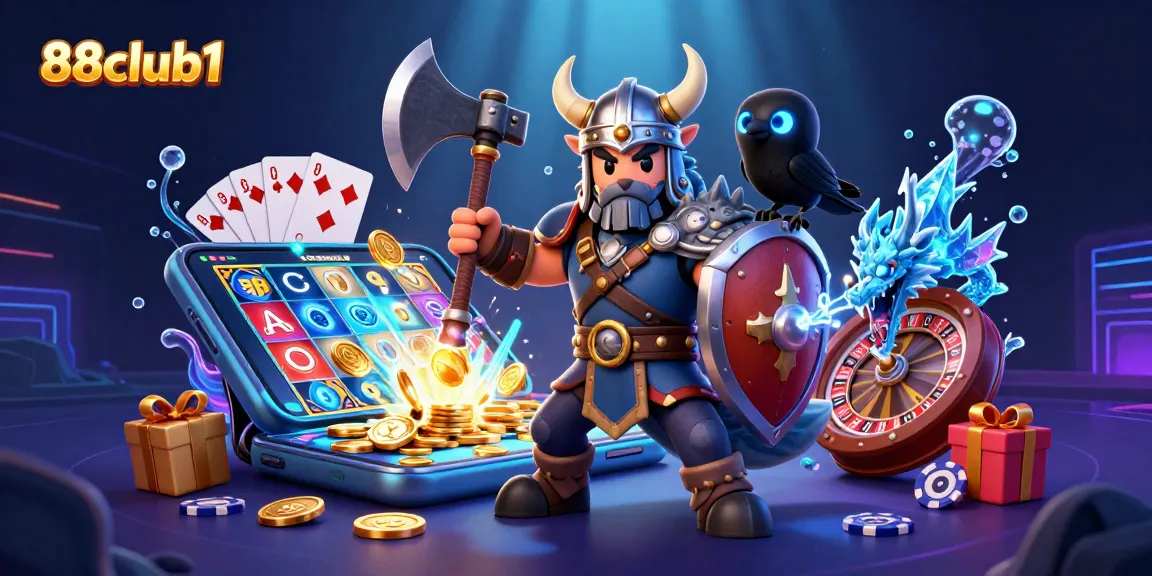 Experience the thrill of casino gaming with 88club1's colorful slot features and dynamic visuals.