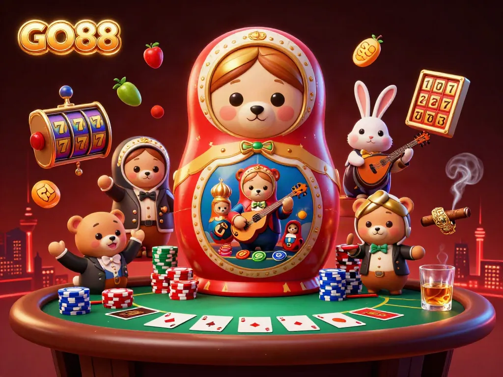 Experience the exciting GO88 gaming world, where winning strategies meet colorful slot joy!