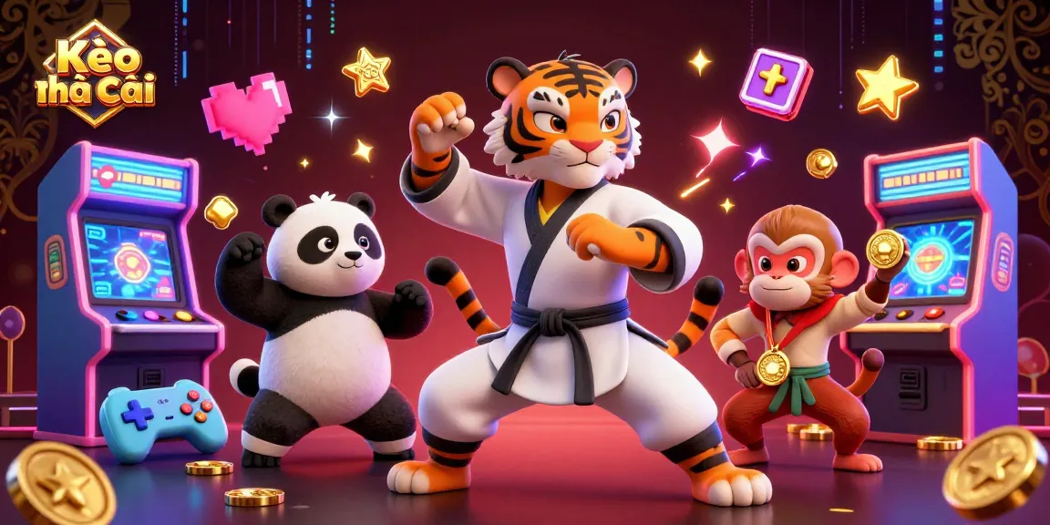 Experience Kèo nhà cái with vibrant 3D characters showcasing dynamic gambling elements in an exciting casino environment.
